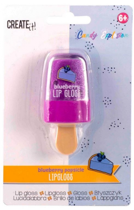Luciu de buze Create It!, forma de inghetata pe bat, diferite arome [4]