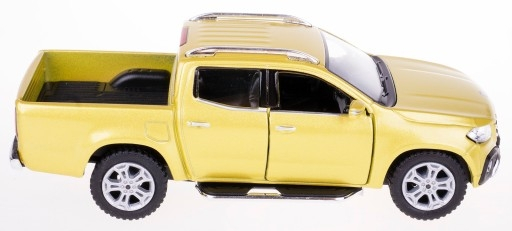 Macheta metalica 1:34 Kinsmart Mercedes-Benz X-Class, Galben, 12cm [3]