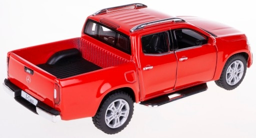 Macheta metalica 1:34 Kinsmart Mercedes-Benz X-Class, Rosu, 12cm [4]