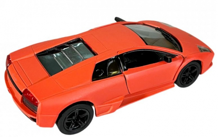 Macheta metalica 1:34 Lamborghini Murcielago, 12 cm, Portocaliu [3]