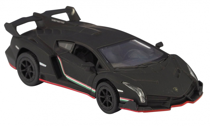Macheta metalica 1:34 Lamborghini Veneno, 12 cm, Negru [3]