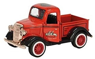 Macheta metalica 1920, camioneta 65 Classical , 12 cm, Rosu, Toi-Toys [2]