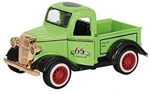 Macheta metalica 1920 Classic, 12 cm, Verde, Toi-Toys [2]