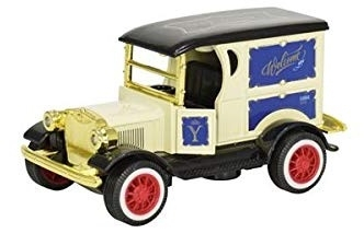 Macheta metalica 1920 Classic Y Welcome, 12 cm, Crem, Toi-Toys [2]