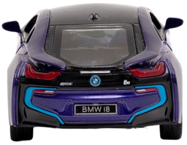 Macheta metalica Bmw i8 Kinsmart, Scara 1:36, Mov [4]