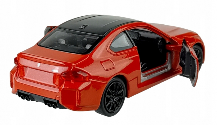 Macheta metalica Bmw M2 G87 Coupe 2023, Welly, Scara 1:34, Rosu [3]
