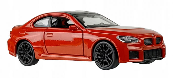 Macheta metalica Bmw M2 G87 Coupe 2023, Welly, Scara 1:34, Rosu [6]