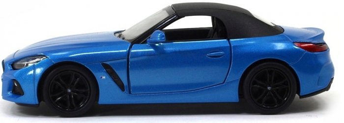 Macheta metalica Bmw Z4, Kinsmart, Scara 1:34, Albastru [3]