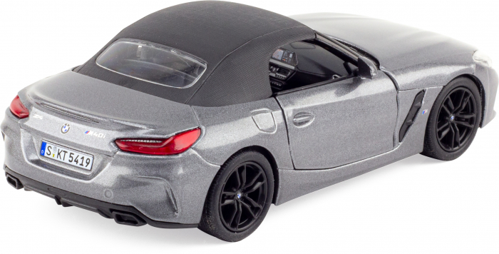 Macheta metalica Bmw Z4, Kinsmart, Scara 1:34, Gri [2]