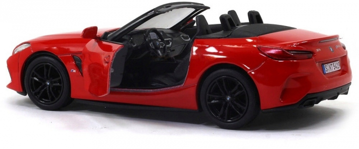Macheta metalica Bmw Z4, Kinsmart, Scara 1:34, Rosu [2]