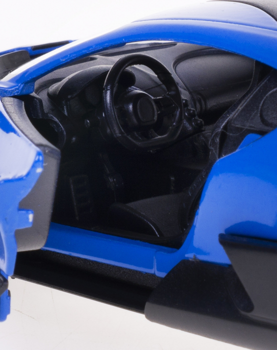 Macheta metalica Bugatti Divo 1:34 Kinsmart, Albastru, 12 cm [5]
