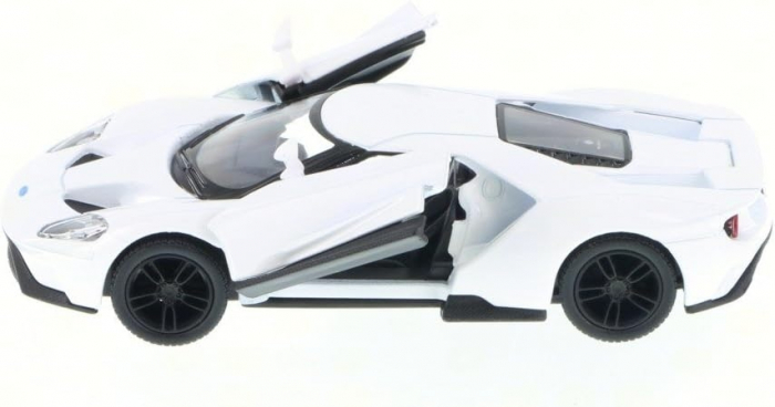 Macheta metalica Ford GT 2017, Kinsmart, Scara 1:38, Alb [3]