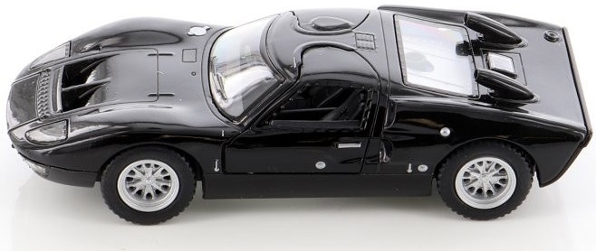 Macheta metalica Ford GT40 MKII 1966, Kinsmart, Scara 1:32, Negru [5]