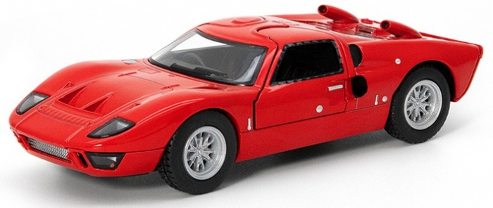 Macheta metalica Ford GT40 MKII 1966, Kinsmart, Scara 1:32, Rosu [1]