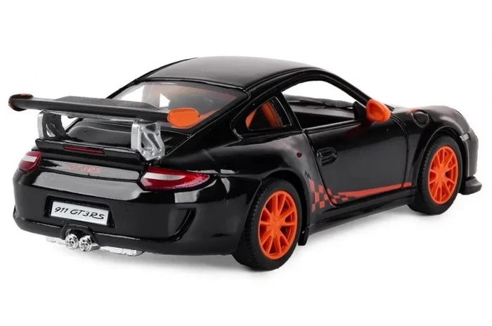 Macheta metalica Kinsmart 1:34 Porsche 911 GT3 RS, 12 cm, Negru [3]