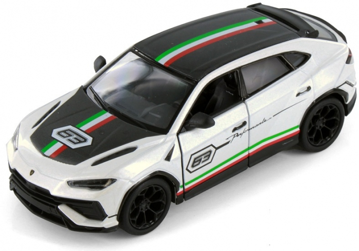 Macheta metalica Lamborghini Urus Performante, Livery Edition, Kinsmart, Scara 1:40, Alb [1]