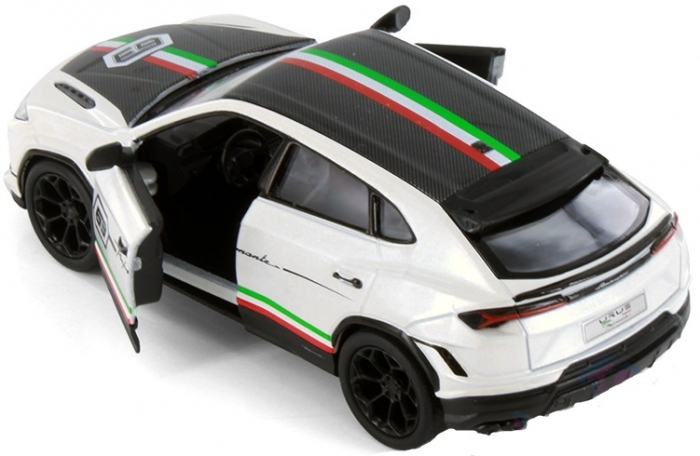 Macheta metalica Lamborghini Urus Performante, Livery Edition, Kinsmart, Scara 1:40, Alb [3]