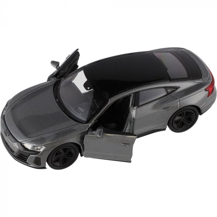 Macheta metalica Welly 1:34 Audi RS E-tron GT, Dark Grey, 12 cm [2]