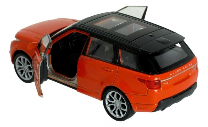 Macheta metalica Welly 1:34 Land Rover Range Rover Sport, Rosu [2]