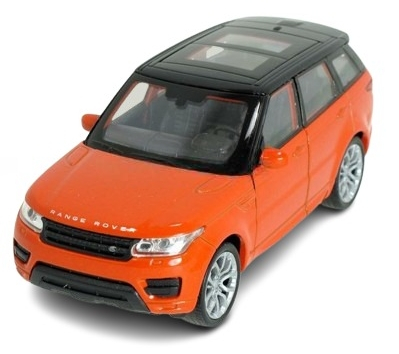 Macheta metalica Welly 1:34 Land Rover Range Rover Sport, Rosu [3]