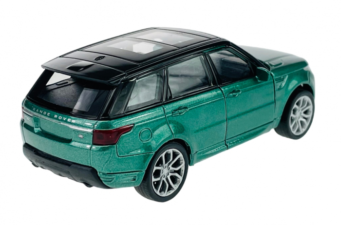 Macheta metalica Welly 1:34 Land Rover Range Rover Sport, Verde [3]