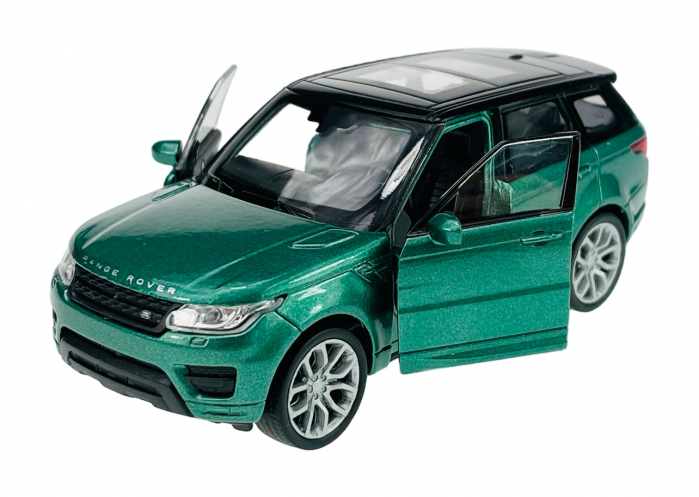 Macheta metalica Welly 1:34 Land Rover Range Rover Sport, Verde [2]