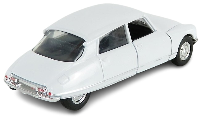 Macheta metalica Welly Citroen DS 23 1973, 12 cm, Alb [1]