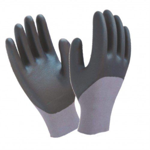 Mănuși N2403 din Nylon, Cu protectie de nitril, Marime S9 [1]