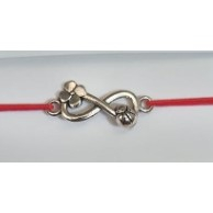 Martisor Bratara cu 2 Noduri Elastica, Infinit [1]