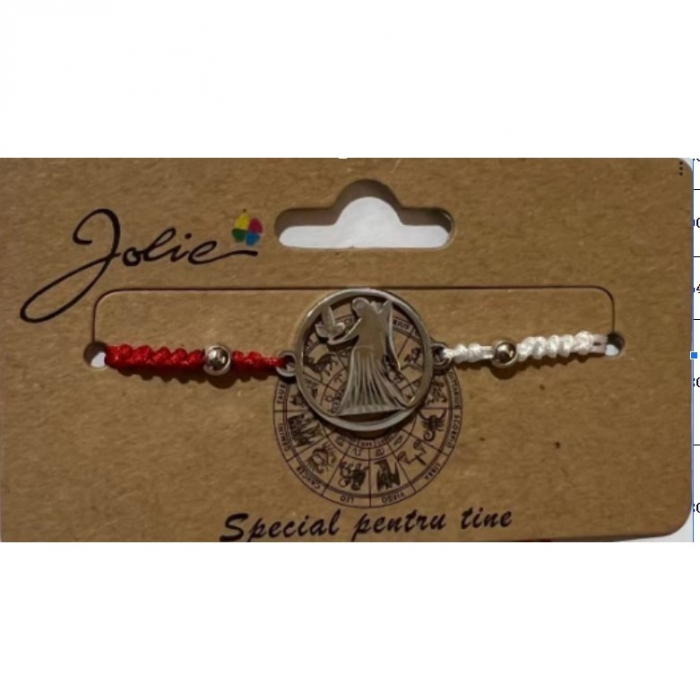 Martisor bratara zodiac, Jolie, 5x9 cm, Fecioara [1]