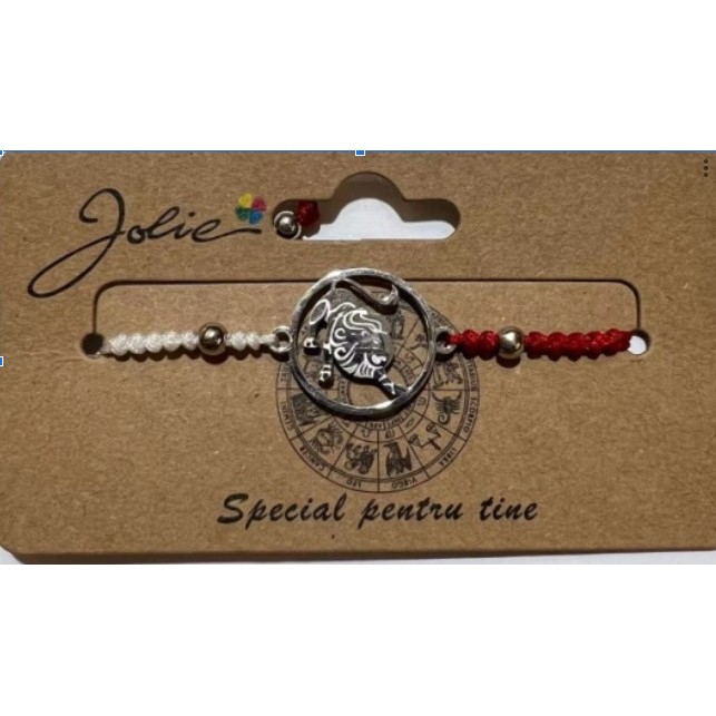 Martisor bratara zodiac, Jolie, 5x9 cm, Leu [1]