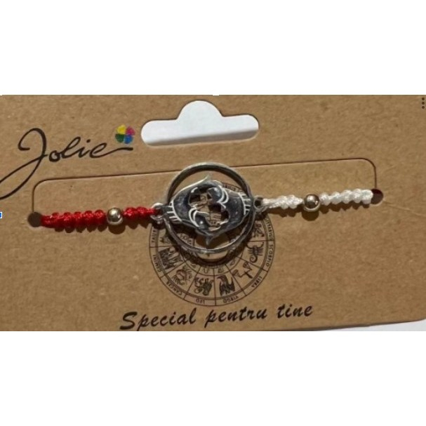 Martisor bratara zodiac, Jolie, 5x9 cm, Pesti [1]