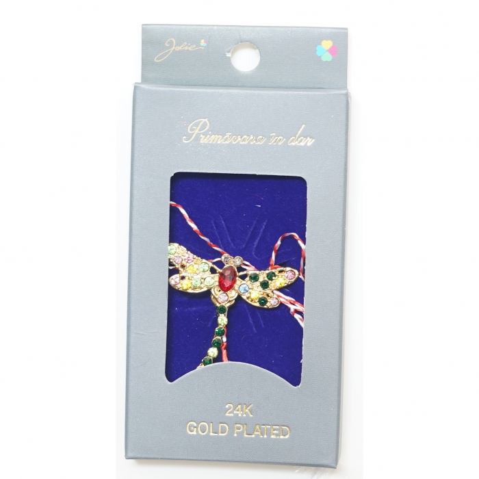 Martisor Brosa Placata cu Aur 24K, Dimensiune Brosa Aprox 2- 3 cm, Model 21 [1]