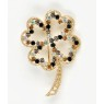 Martisor Brosa Placata cu Aur 24K, Dimensiune Brosa Aprox 2- 3 cm, Model 30 [1]