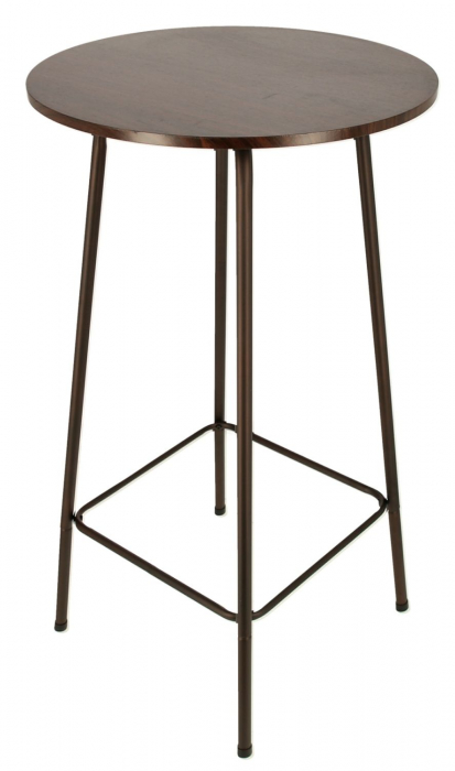 Masa bar Hailey, maro, 60x60x105 cm [3]