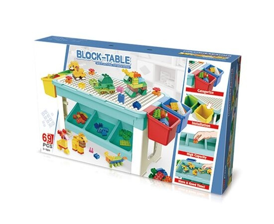 Masa de joaca pentru construit, 69 piese incluse [10]