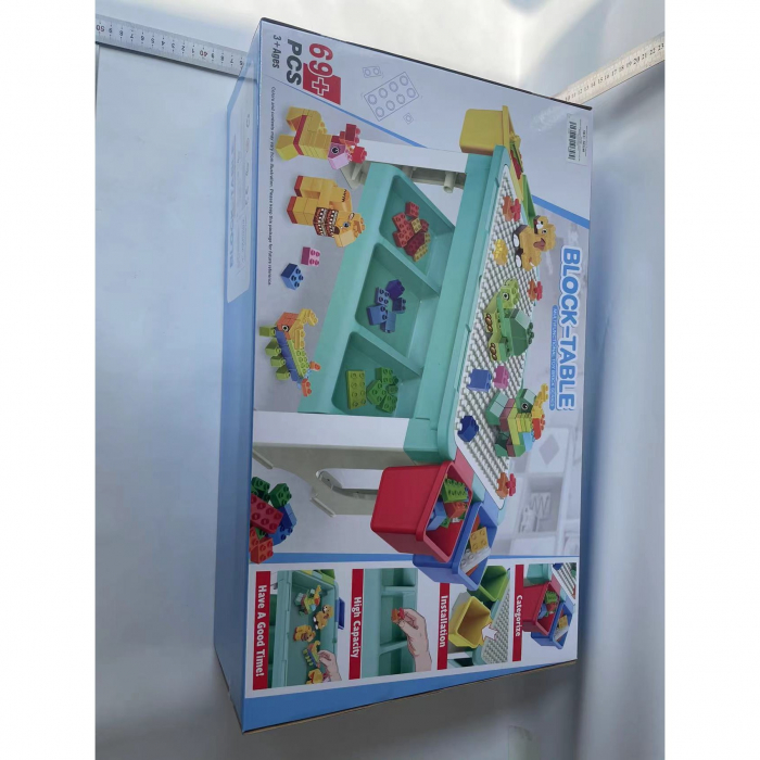 Masa de joaca pentru construit, 69 piese incluse [6]