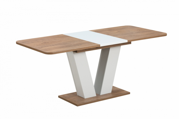 Masa extensibila Vegas, stejar, 136-176x80x75 cm [1]