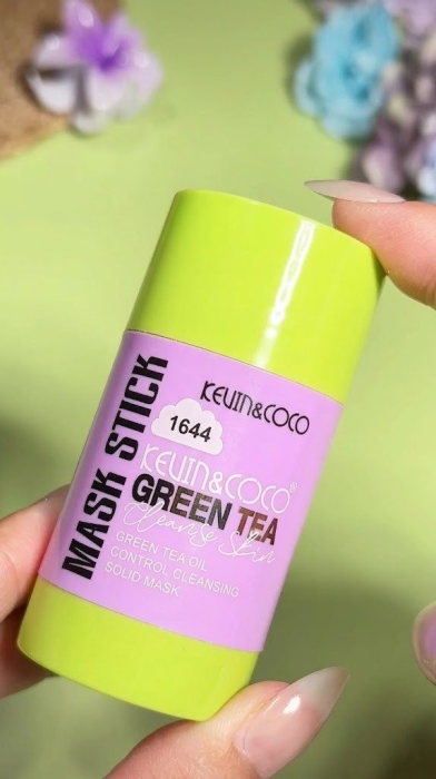 Masca Tip Stick, Kevin&amp;Coco, Green Tea, 7.6x3.9x3.9cm, Roz [4]