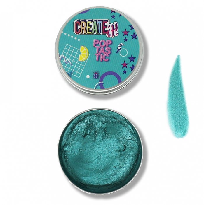 Mascara pentru par cu sclipici pentru fetite Create It! Turcoaz [2]