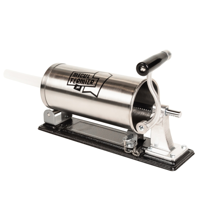 Masina de carnati Micul Fermier, 4 kg, orizontala cu 5 palnii [3]