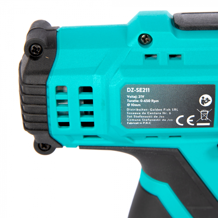 Masina de gaurit insurubat cu accesorii 21V Li-Ion [22]