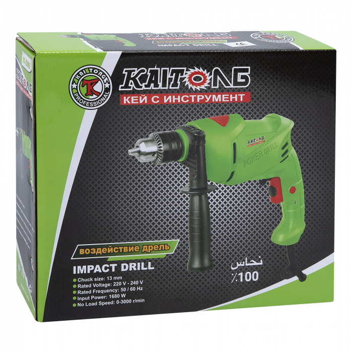Masina de gaurit Kaitong KT-ID002, 1680 W, 0-3000 Rpm [4]