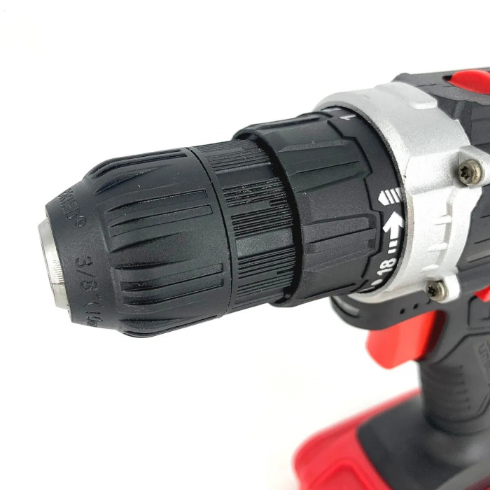 Masina de gaurit si insurubat cu 2 acumulatori Number One , 20 V, 2.0 Ah, 32 Nm, 400 rpm insurubare, 1400 rpm gaurire [4]