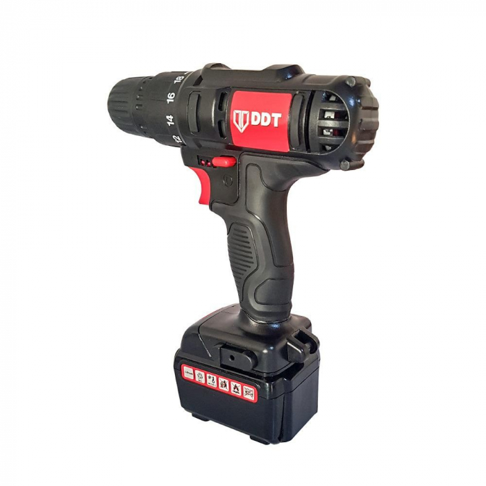Masina de gaurit si insurubat cu acumulator DDT,14,4V, 13 mm [2]