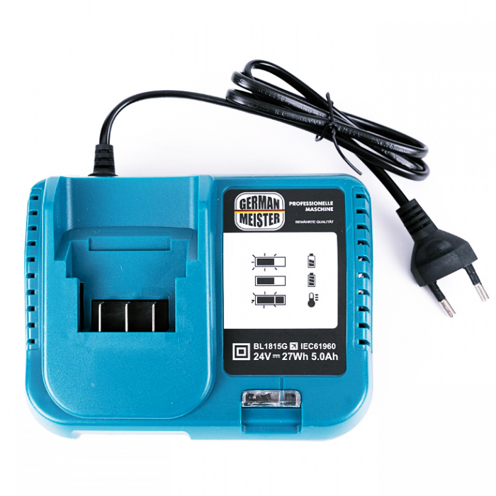 Masina de gaurit si insurubat cu percutie German Meister, 24V, trusa 26 accesorii, 2 acumulatori [6]