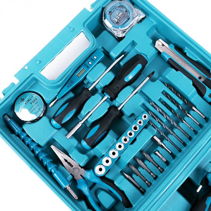 Masina de gaurit si insurubat cu percutie KraftWorld, 36V, trusa 30 accesorii, 2 acumulatori [8]