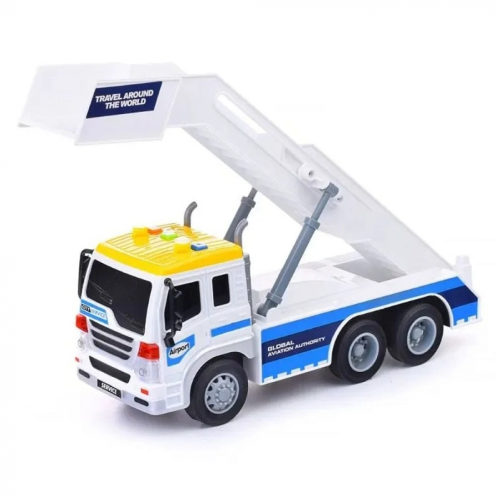 Masina de imbarcare in avion Maxx Wheels, cu lumini si sunete, 1:16 [3]
