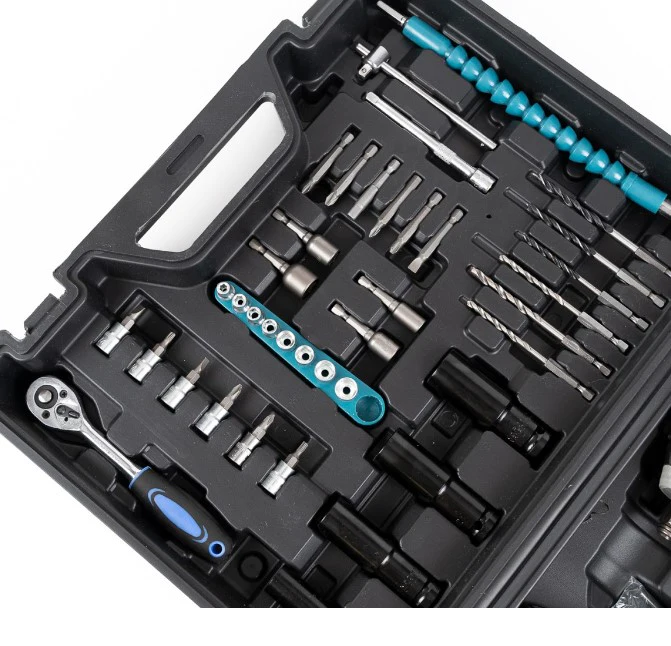 Trusa Masina de Insurubat cu Impact, cu 40 accesorii si 2 Acumulatori, 350Nm, 24V, 5Ah [5]