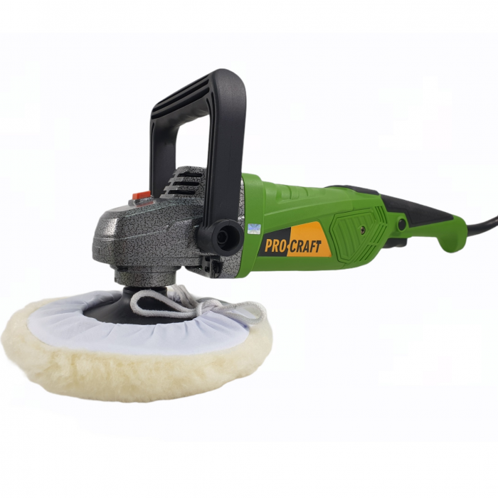 Masina de lustruit Procraft PM2100E, 2100 W, 800-3300 Rpm, 180 mm [2]